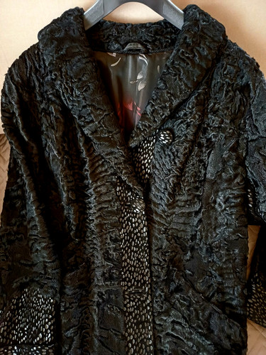 Persianer pelzjacke mantel - pelzjacke,