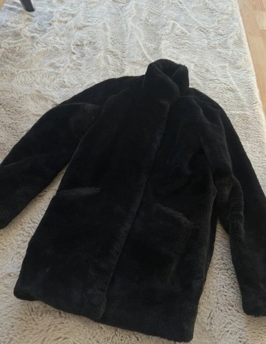 Pelz jacke schwarz größe - jacke, in