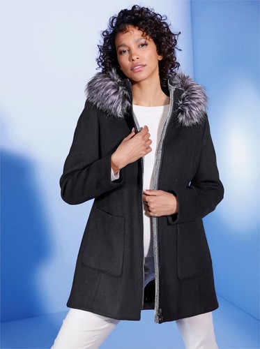 Jacke schwarz manisa damen - schwarz,