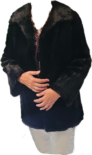 Elegante schwarze