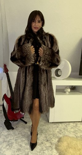 Pelzmantel pelzjacke racoon - pelzjacke,