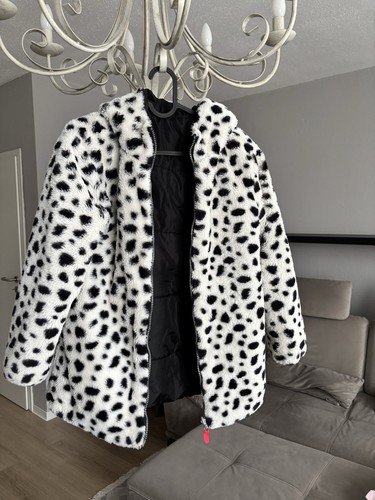 Wendejacke kunstpelz kapuze - wendejacke,