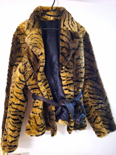 Damen jacke kunstpelz - jacke,