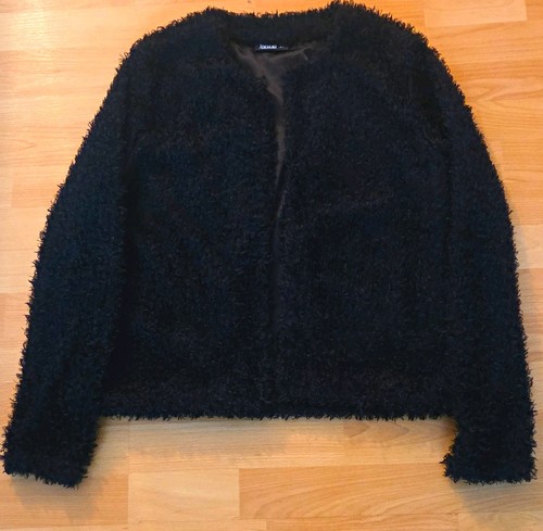 Damen kunstpelzjacke felloptik - damen,