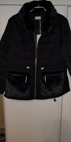 Damen jacke m webpelz - jacke, m.