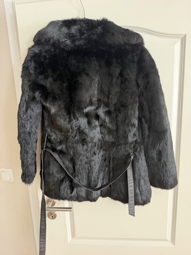 Dunkle echtpelz jacke 40 - dunkle, gr.