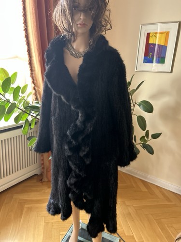 Damen mantel pelzjacke nerz - pelzjacke,