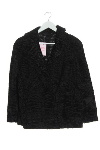 Pelzjacke damen schwarz 38 - pelzjacke,