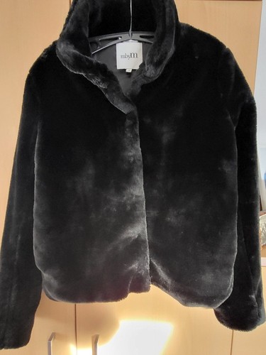 Kunstpelzjacke damen schwarz - kunstpelzjacke,