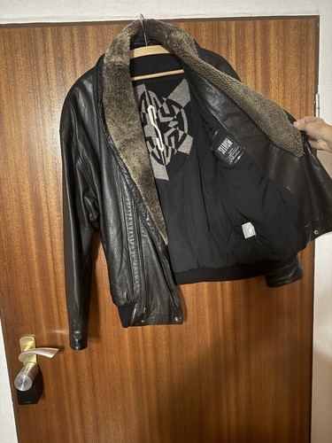 Herren lederjacke mit - herren,