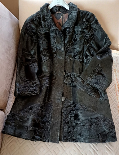 Persianer pelzjacke mantel - persianer,