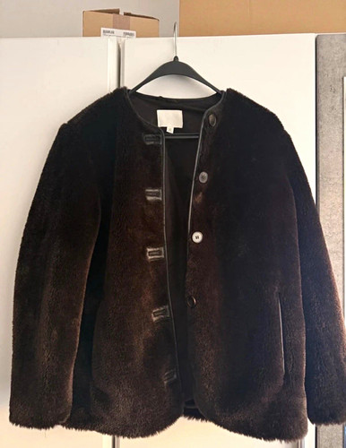 Damen kunstpelzjacke - damen,