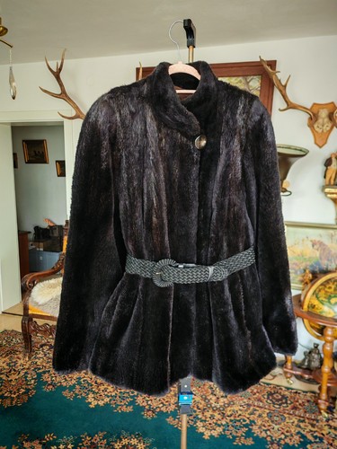 Damen pelzjacke geschorener - pelzjacke, 42