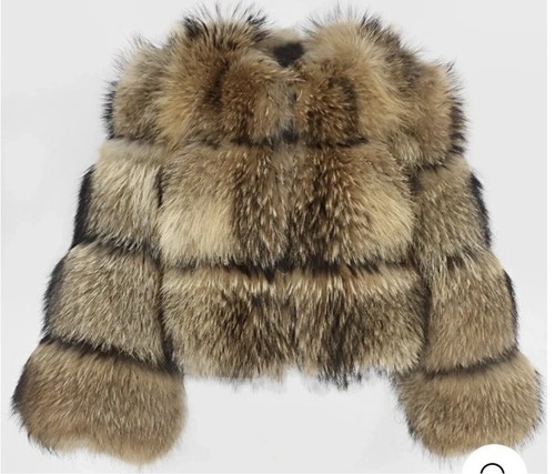 Echt fell pelzjacke komplett - echt,