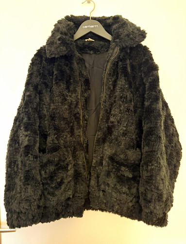 Damen teddy kunstpelzjacke - h&m,
