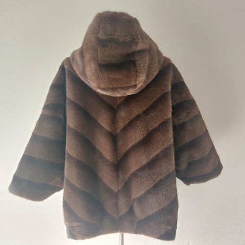 Kunstpelz jacke nerz imitat - kunstpelz,