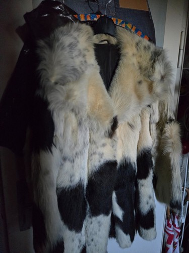 Vintage echtfell pelzjacke - vintage,
