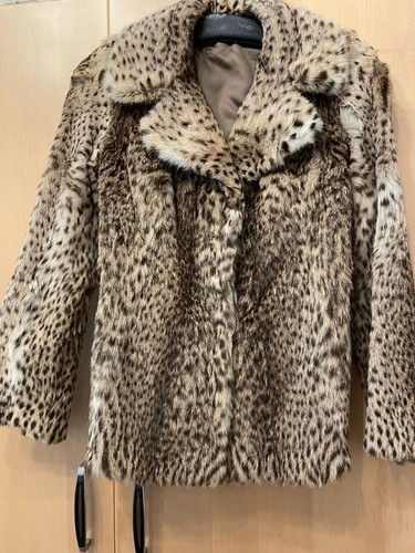 Damen pelz jacke wildkatze - pelz,