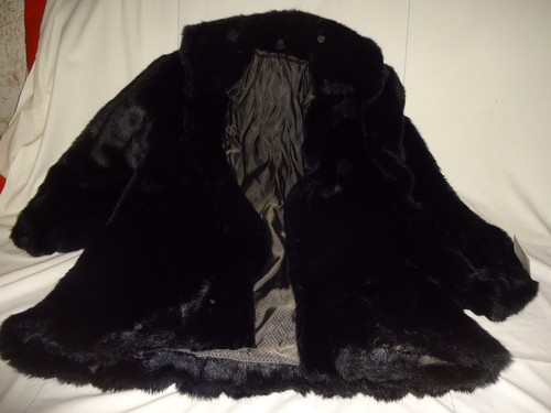 Vintage kunstpelz umhang - vintage,