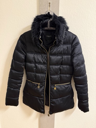 Jacke mit kunstpelzkragen - mit,
