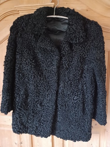 Pelzjacke persianer schwarz - pelzjacke,, persianer,
