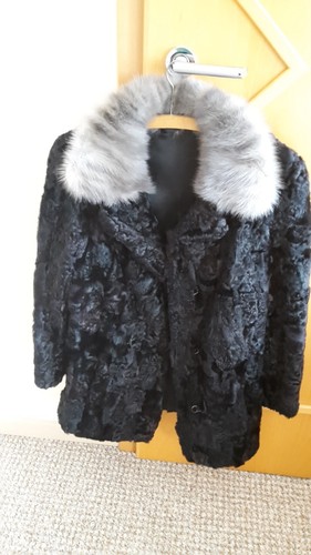 Damen perser pelzjacke schwarz - perser,