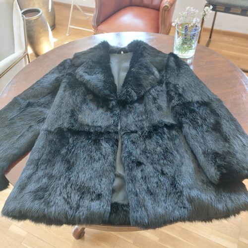 Pelzjacke kaninchen echtpelz - kaninchen,